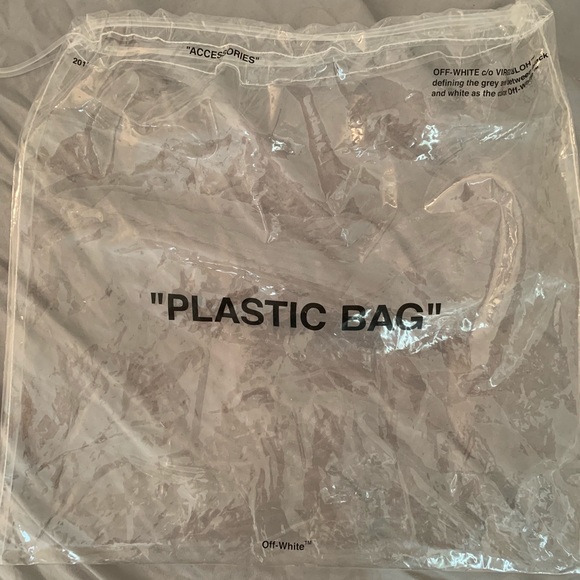 Off white binder clip bag - Picture 7 of 8